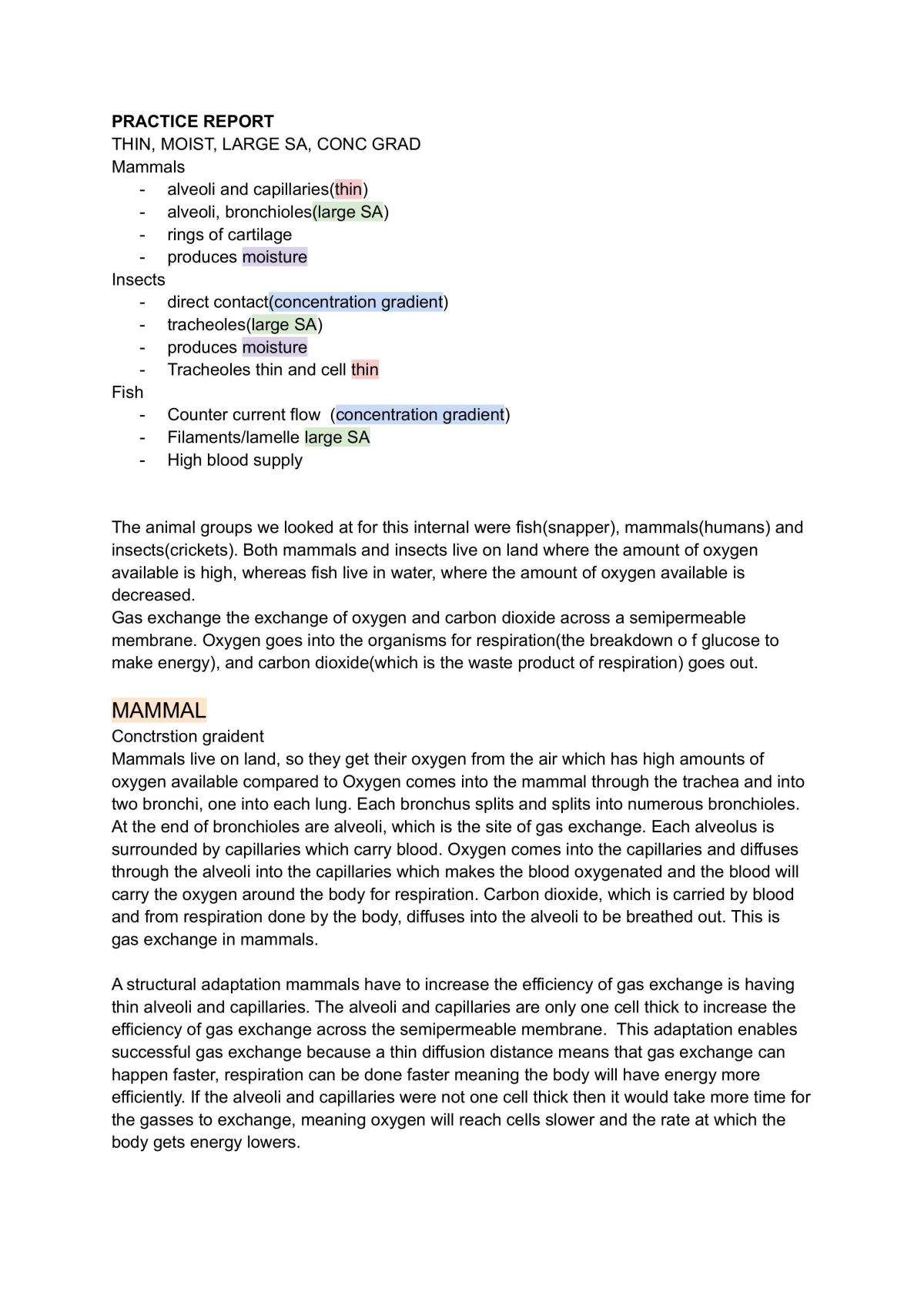 Level 2 Osmosis Report Excellence Level - Page 1
