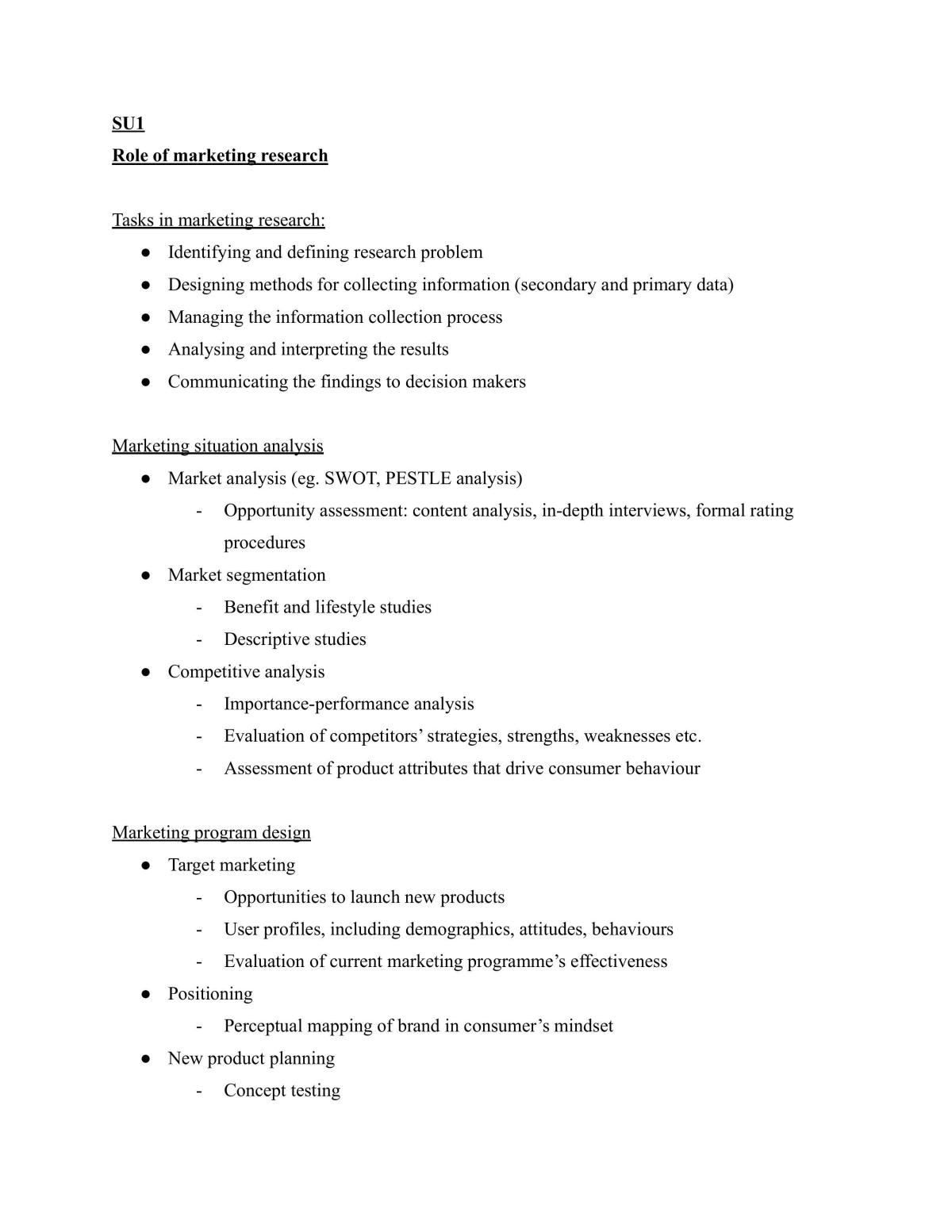 MKT390 Notes - Page 1