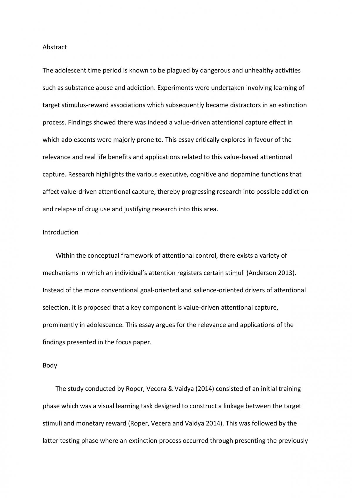 Value-driven attentional capture - Page 1