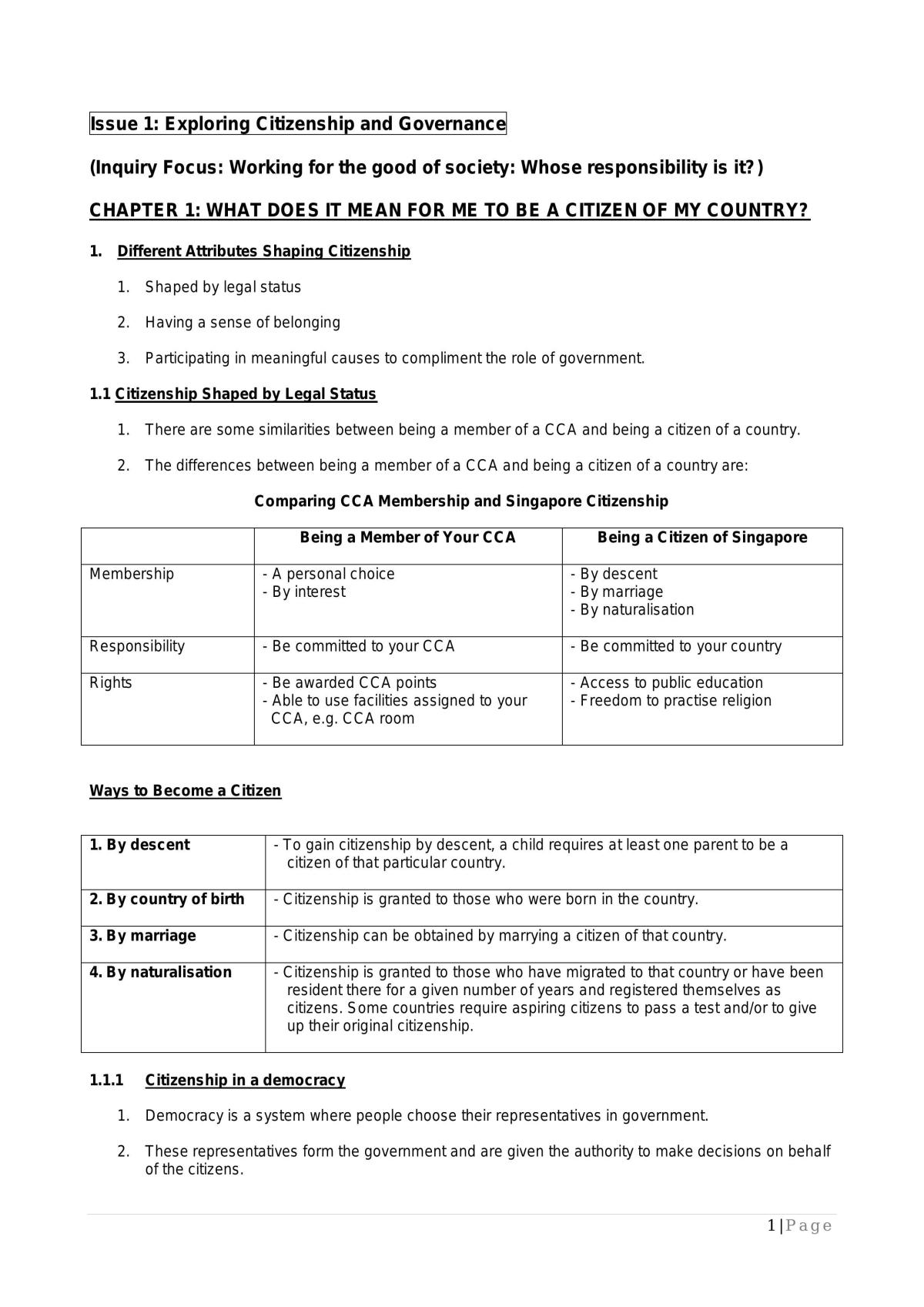 SOCG001 Study Guide - Page 1