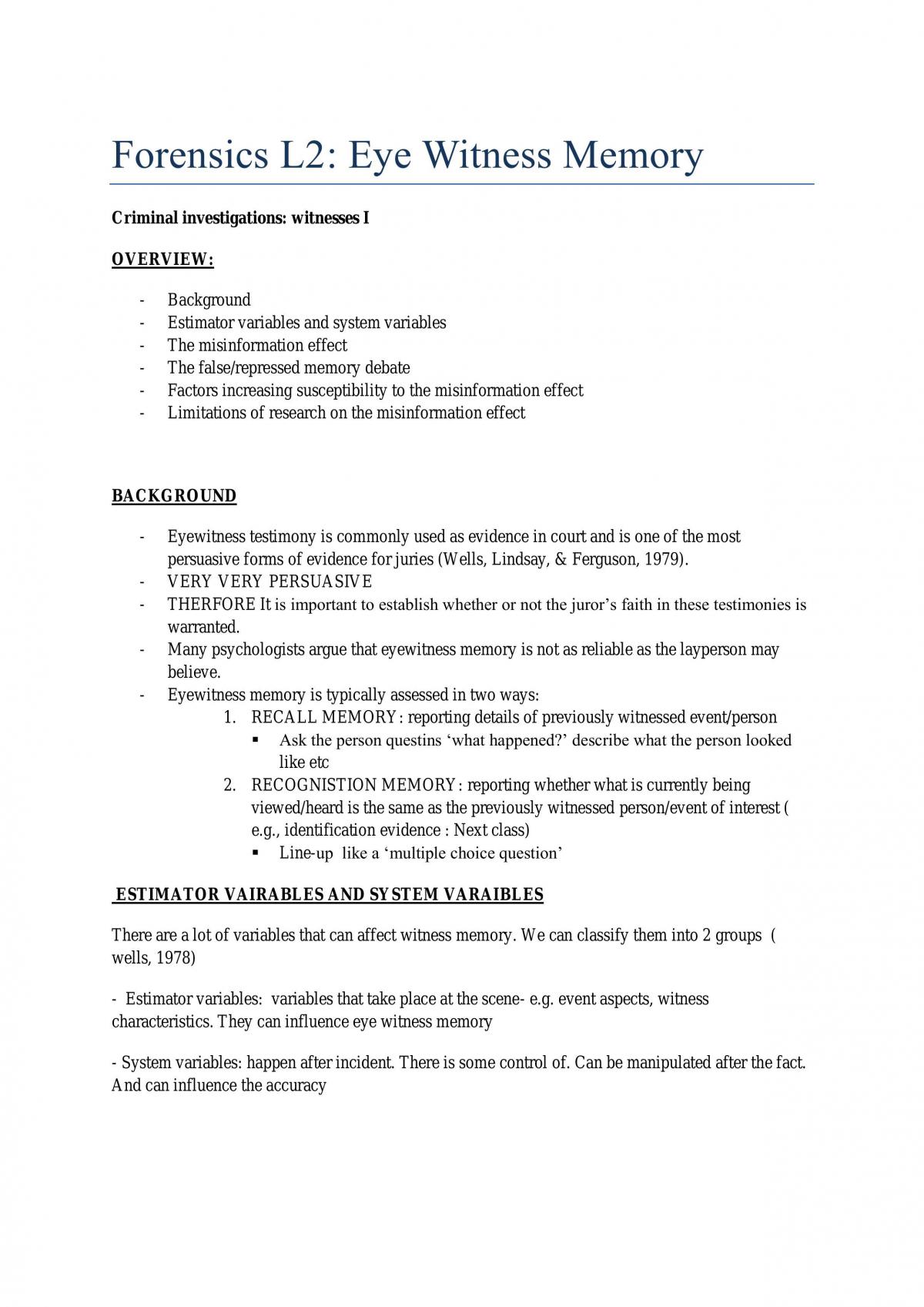 L3 Notes - Page 1
