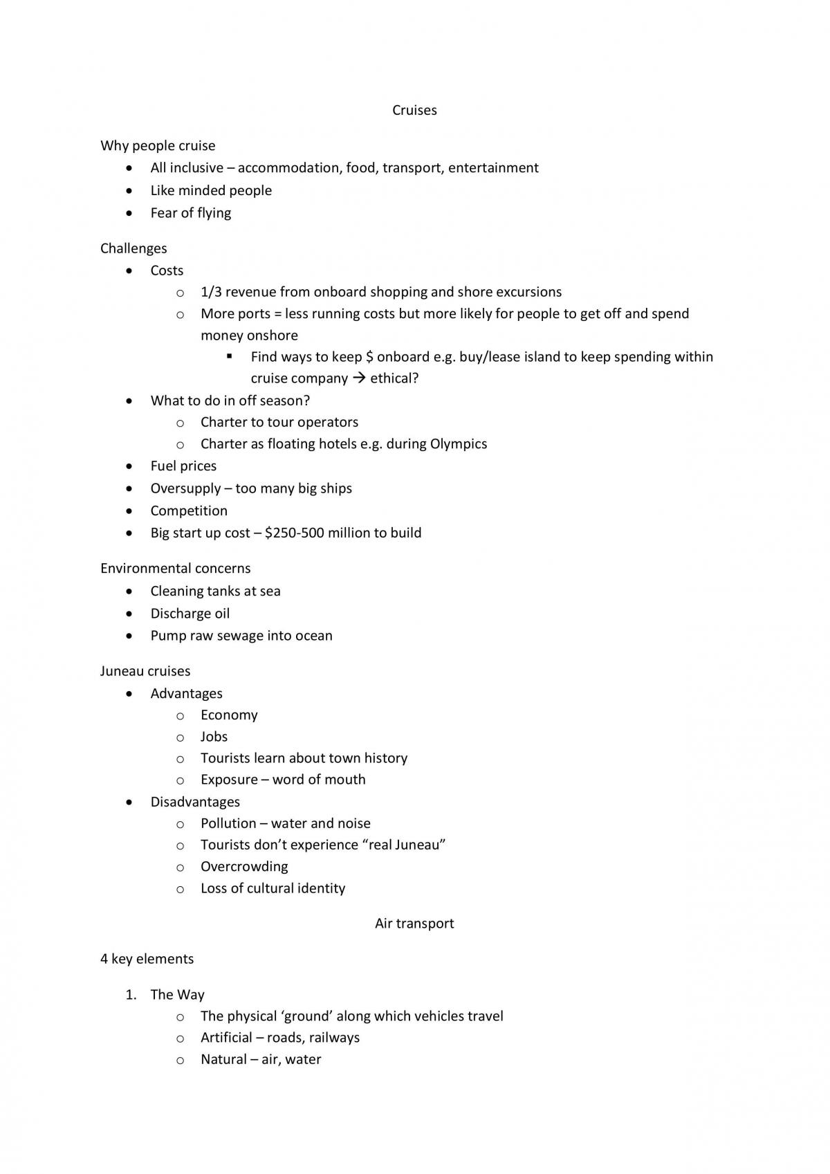 Study Notes - Page 1