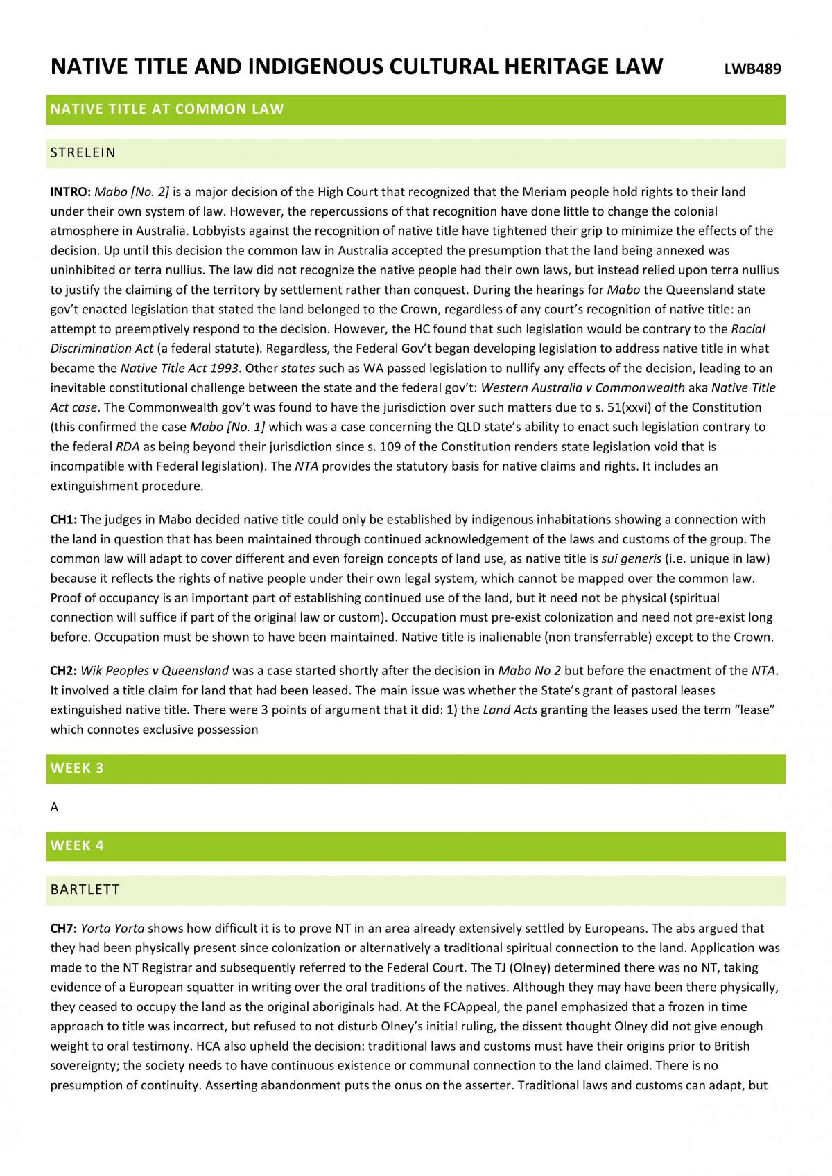 Property-Native Title - Page 1