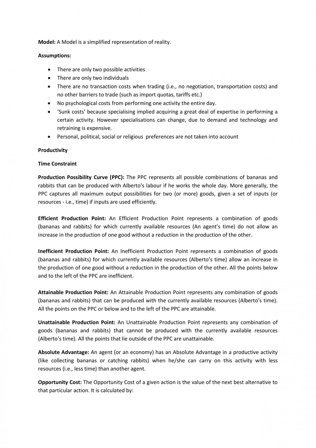 ECON1101 Notes - Page 1