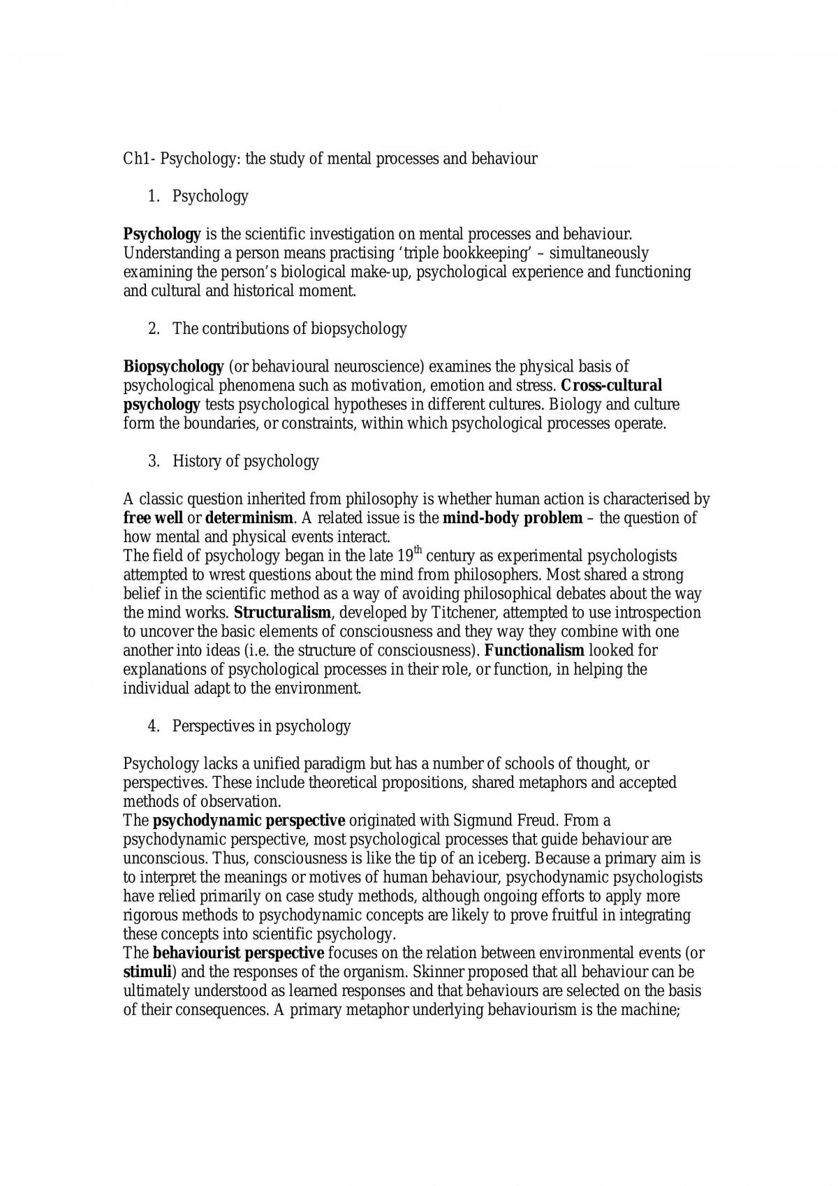 Full Notes From The Textbook! - Page 1