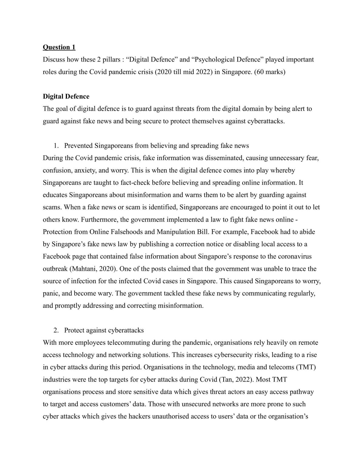 MKT498 TMA - Page 1