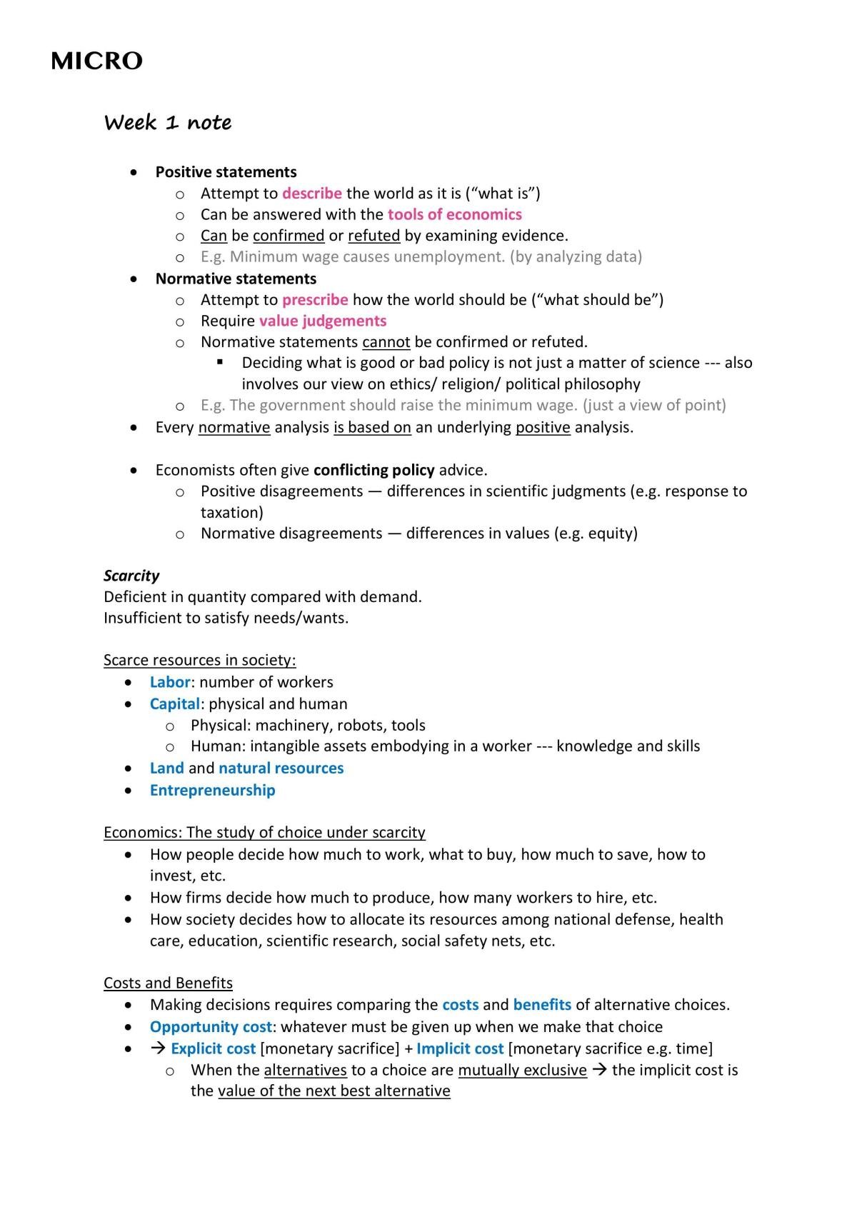 Complete notes for final - Page 1