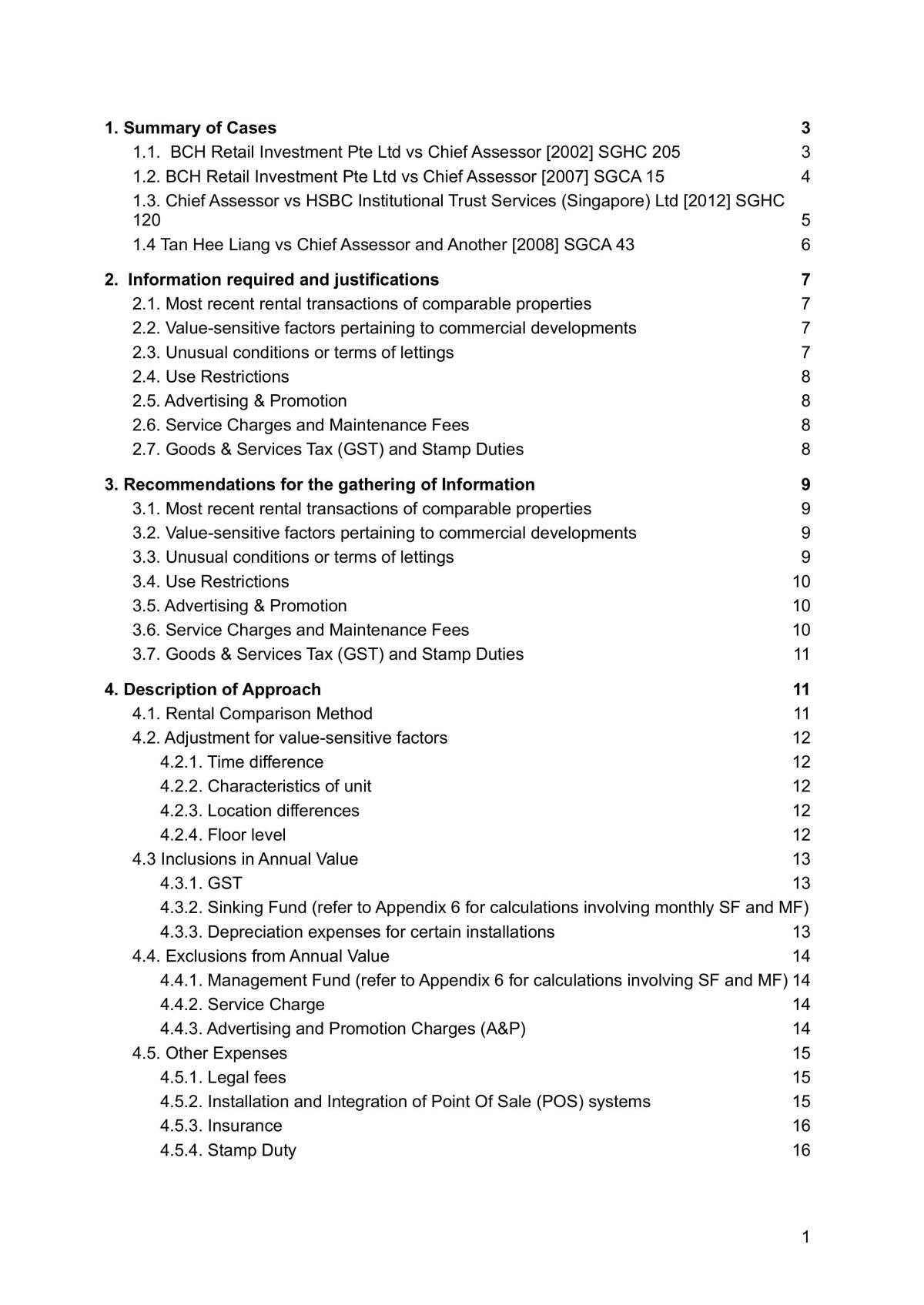 RE3702 Group Project Report - Page 1