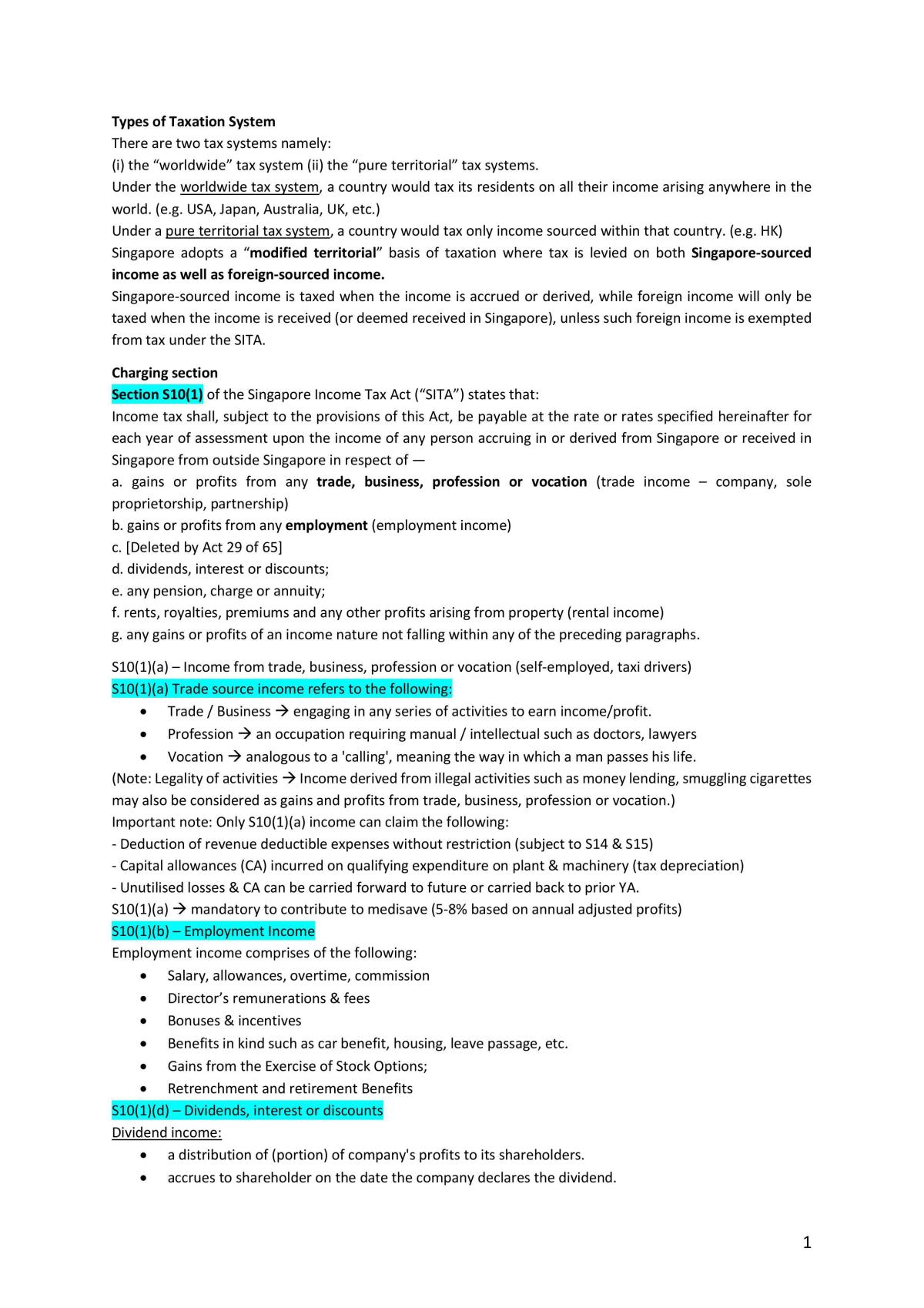ACC4711 Notes - Page 1