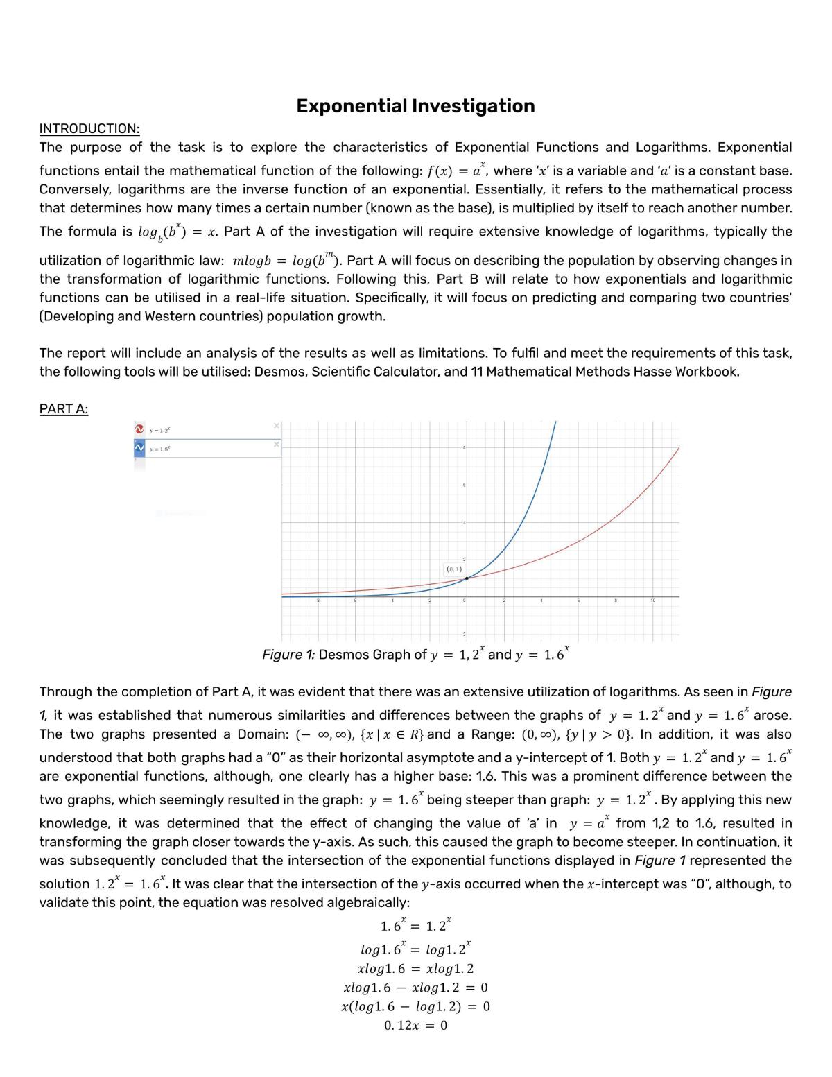Stage 1 Exponential Investigation - Page 1