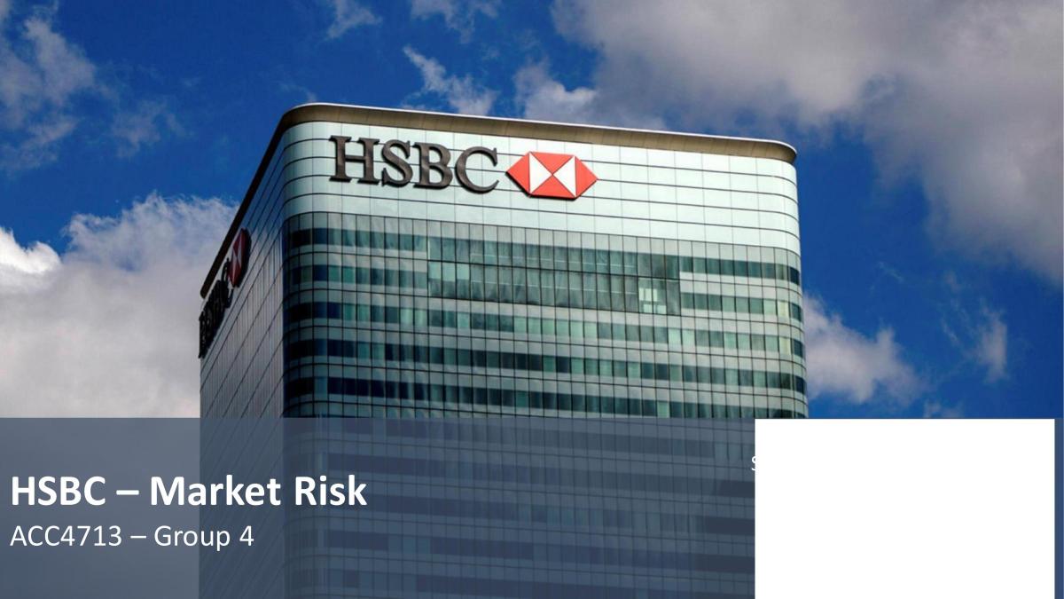 HSBC Market Risk - Page 1