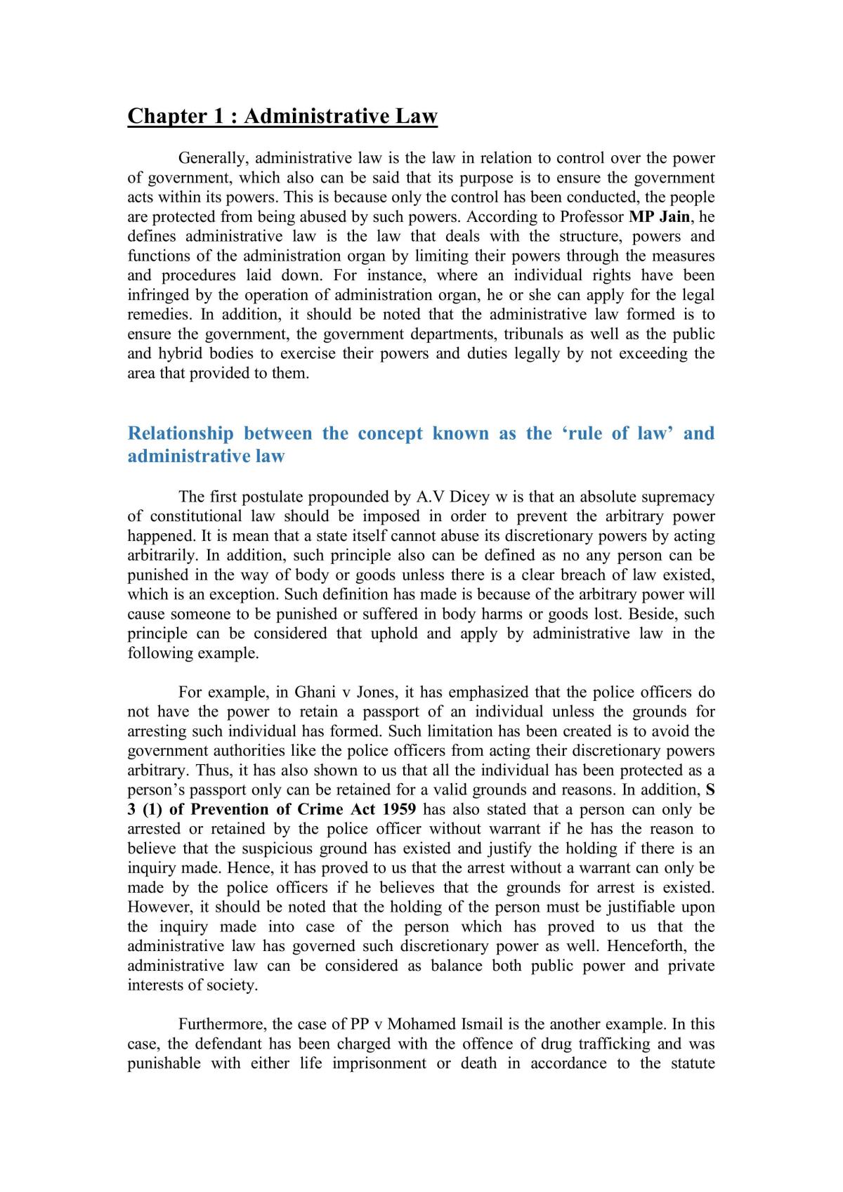 Admin Law - Page 1
