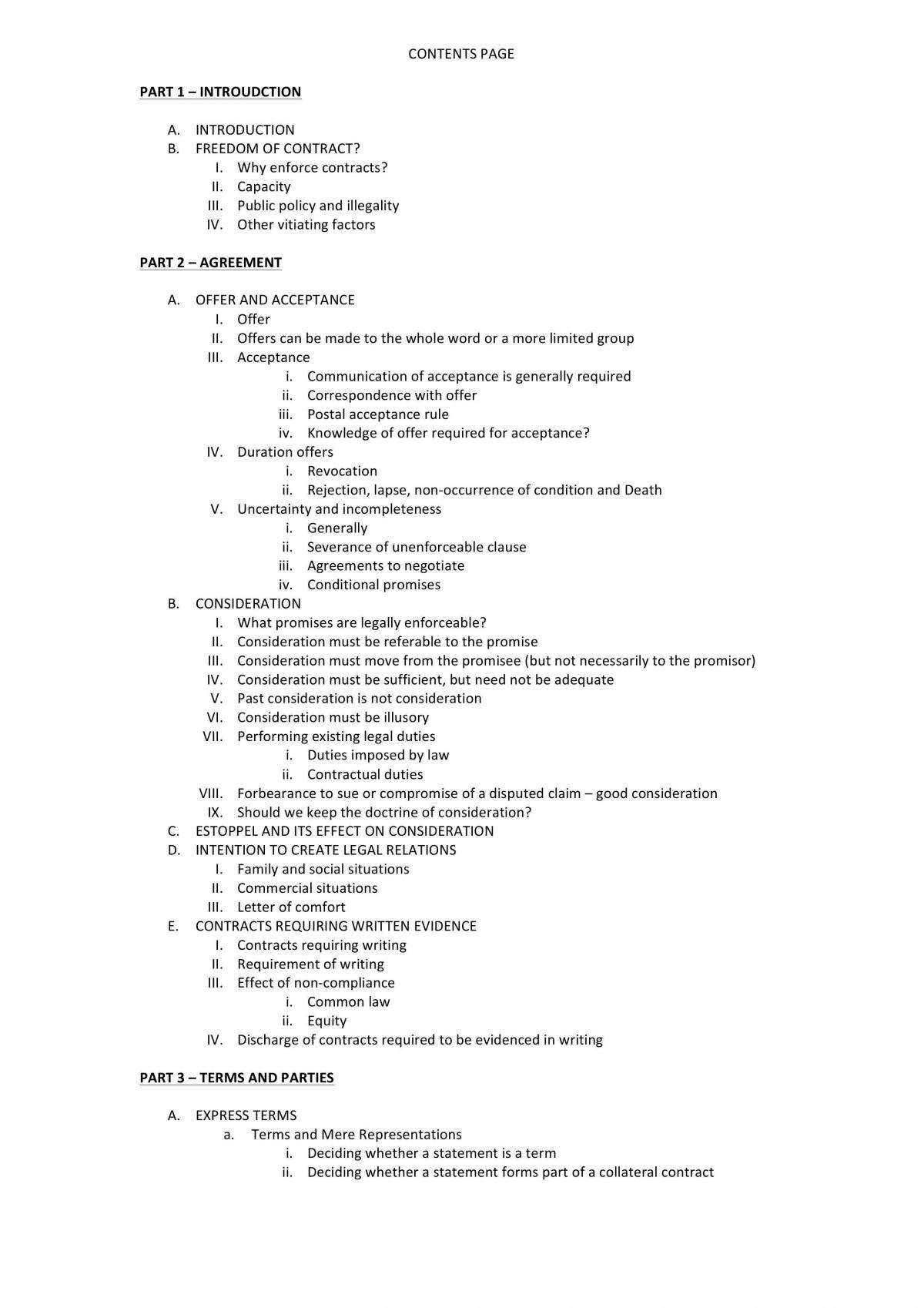LAWS1015 FULL NOTES - updated 2015  - Page 1