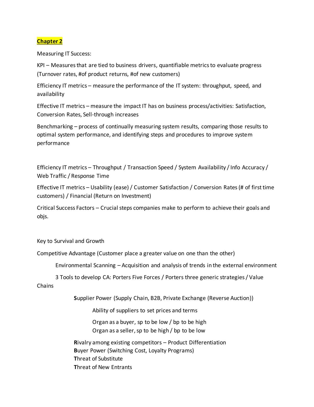 Study Notes for Midterm - Page 2