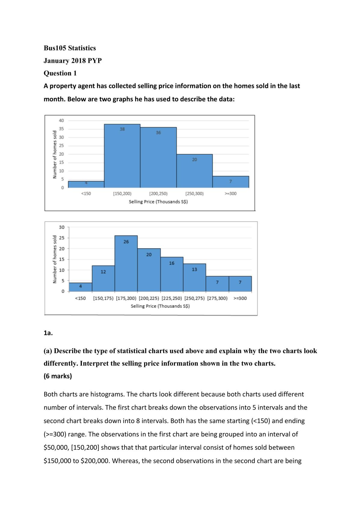 BUS105 PYP January 2018 - Page 1
