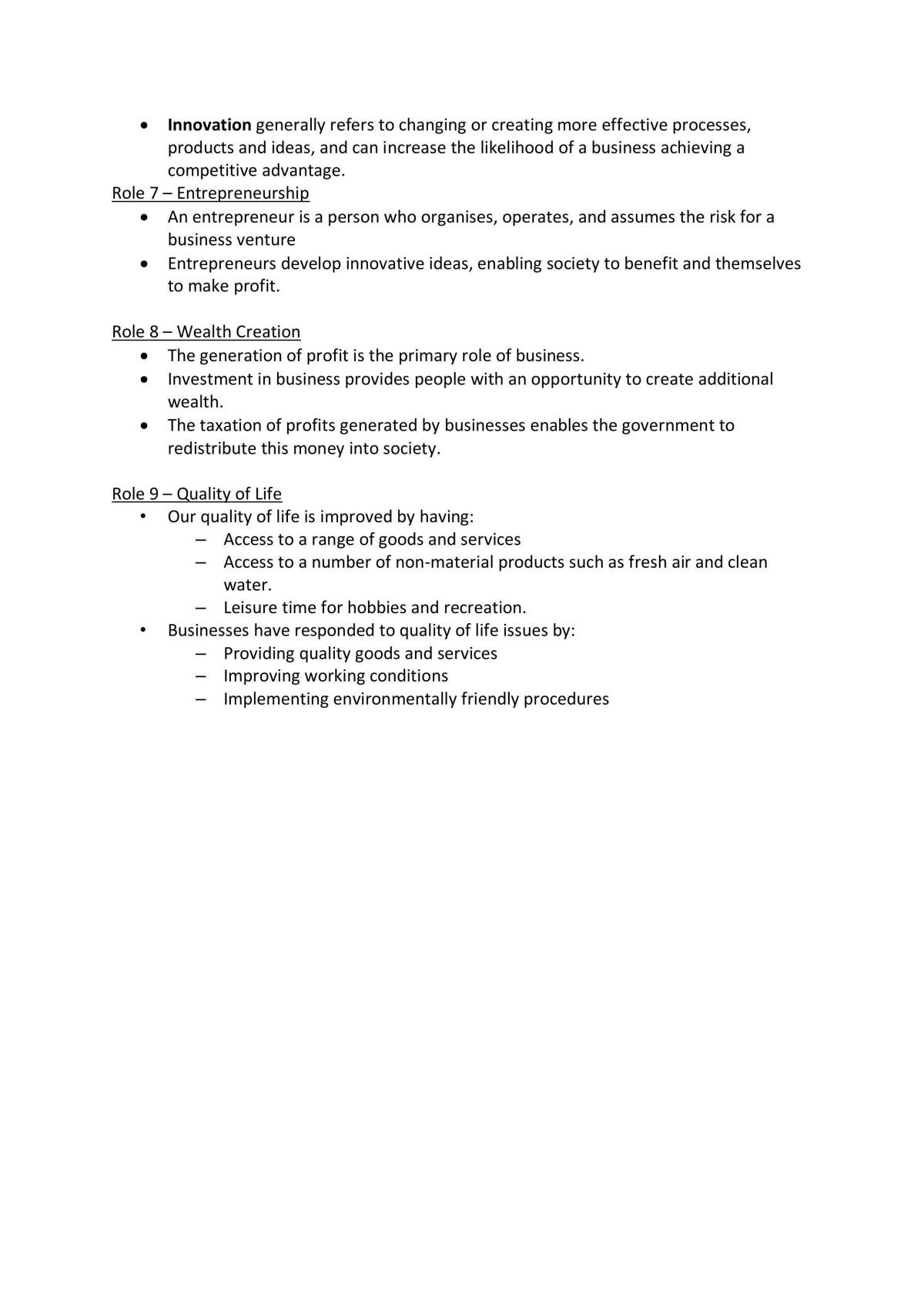 Business Studies complete study notes preliminary course  - Page 2