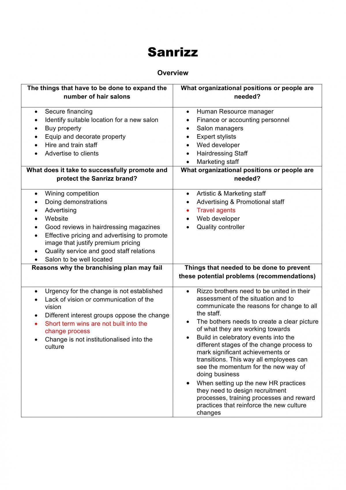 Sanrizz Case Study - Page 1