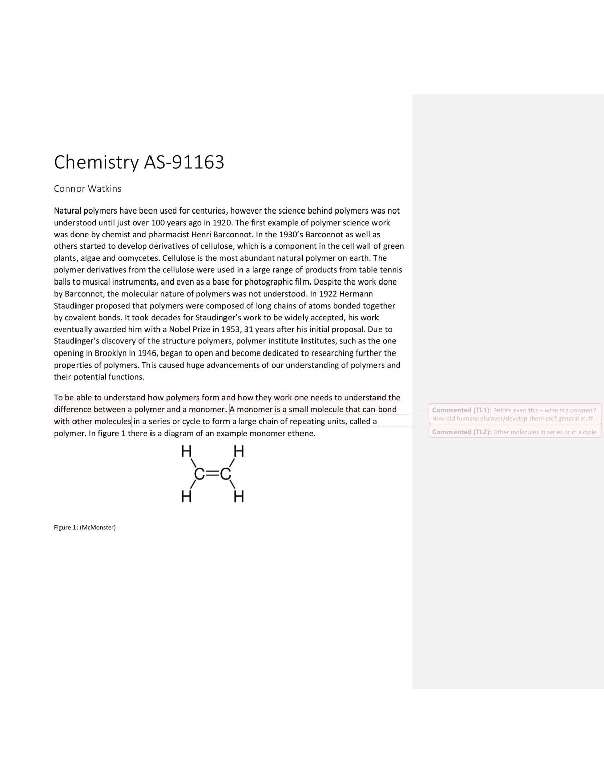 Essay on Smart Polymers - Page 1