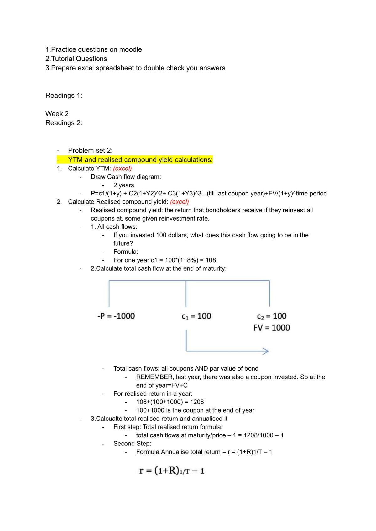 Portfolio Management Exam Notes - Page 1