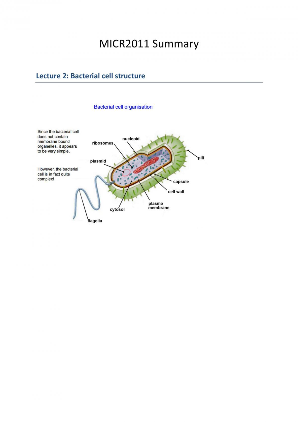 MICR2011 Complete Summary - Page 1