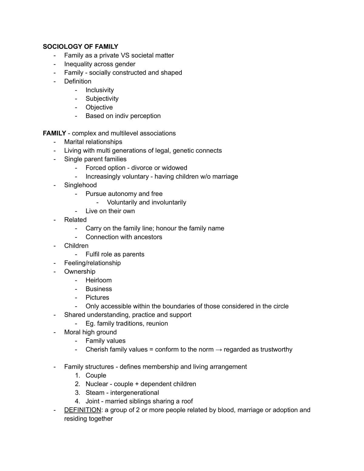 SC2205 Study Notes - Page 1