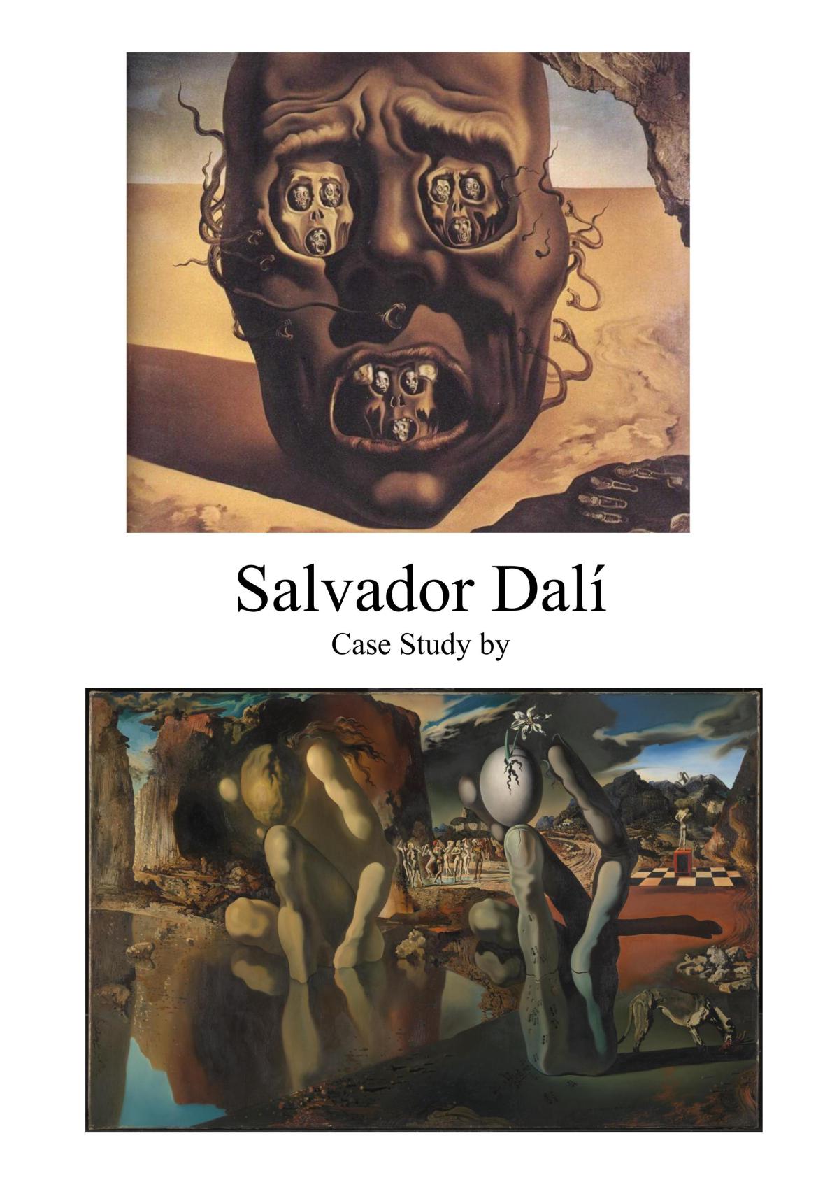 Case Study - Salvador Dalí - Page 1