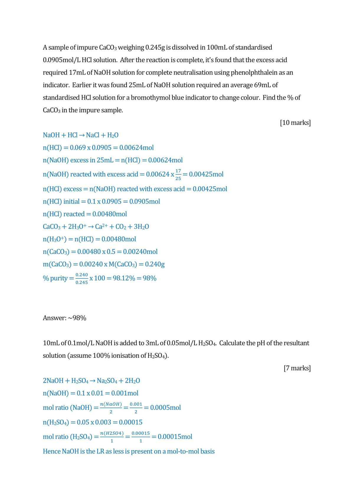 Acids and Bases - Page 1