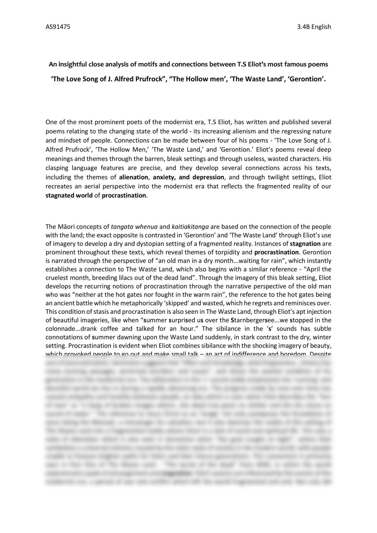 3.4B English - AS91475 (E8) - Page 1