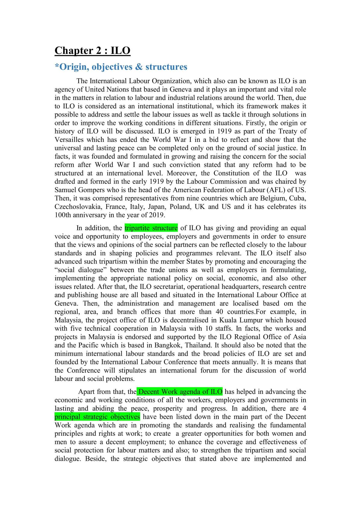 Labour Law - Page 1