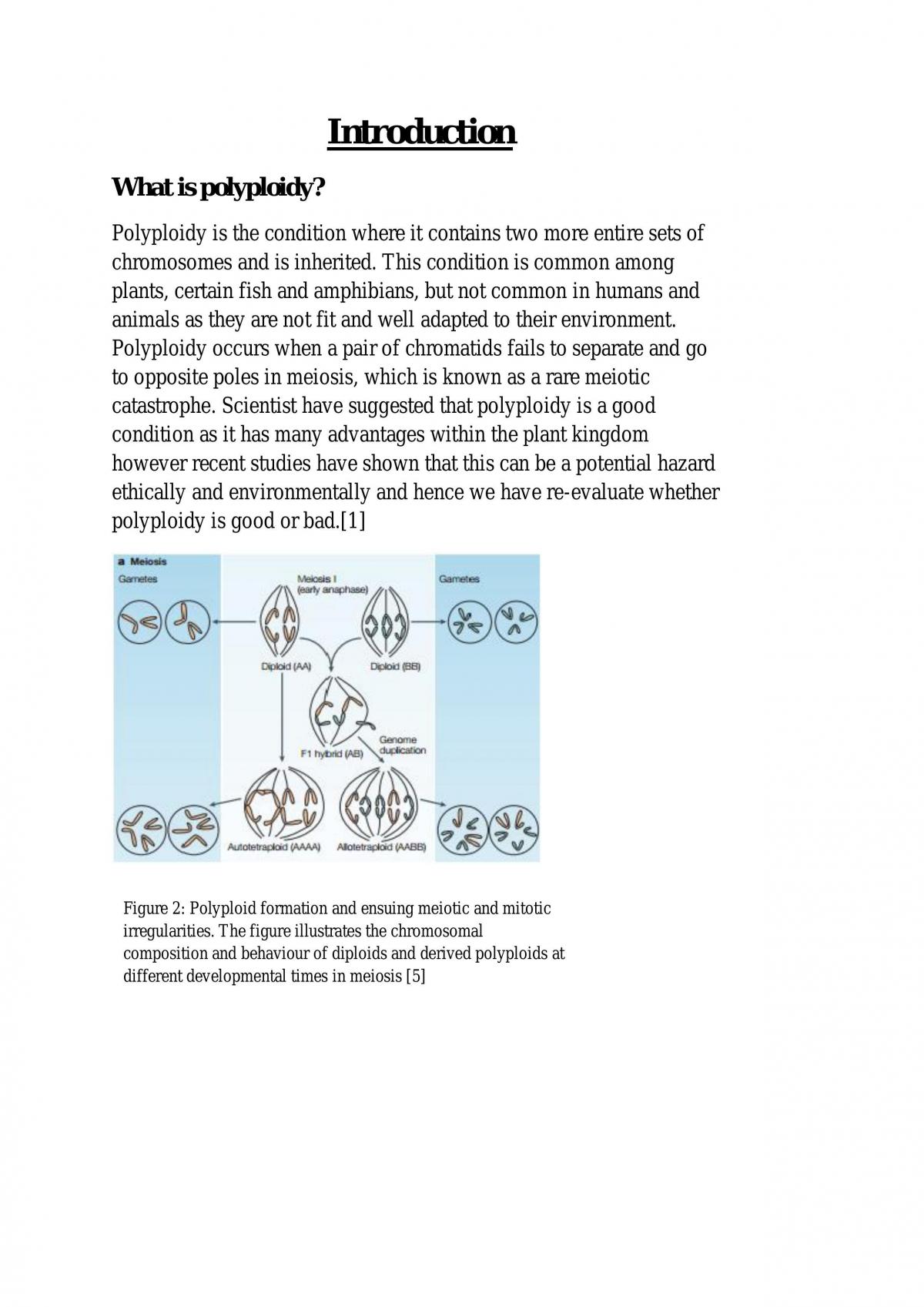 BIOS2021 Polyploidy Assignment - Page 1