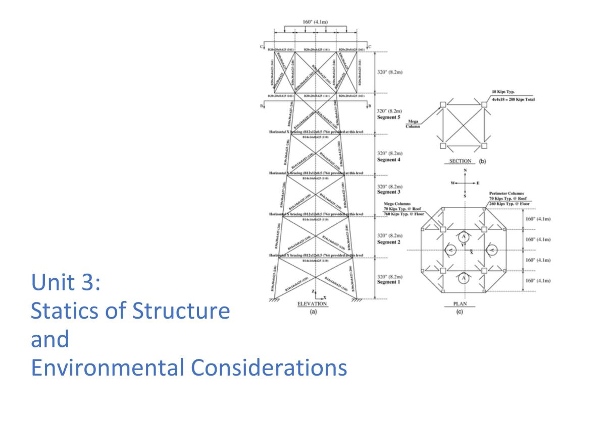 Engineering IA1 Statics of Structure and Environmental Considerations - Page 1