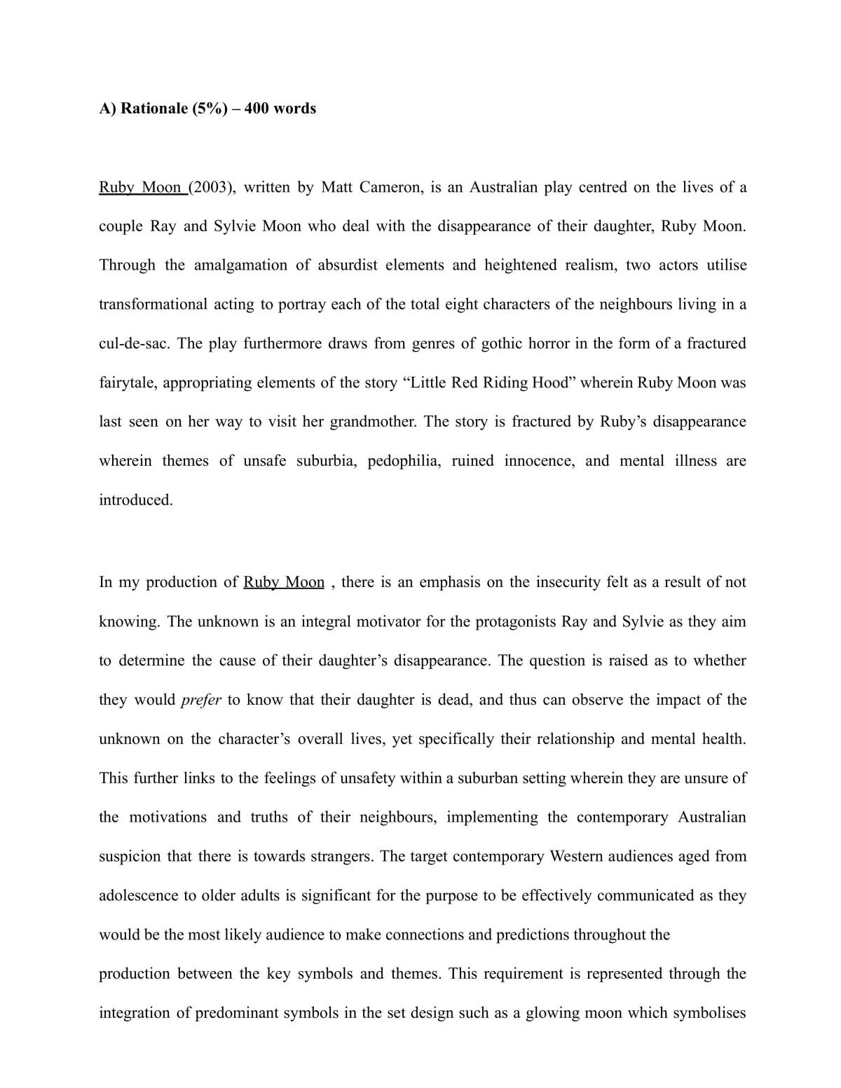 Ruby Moon High Sample Task - Page 1