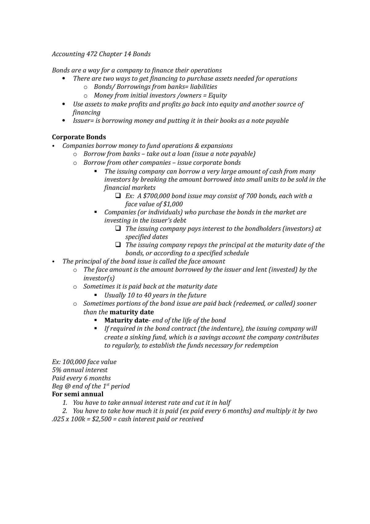Lectures Notes from Week 7-9 - Page 1