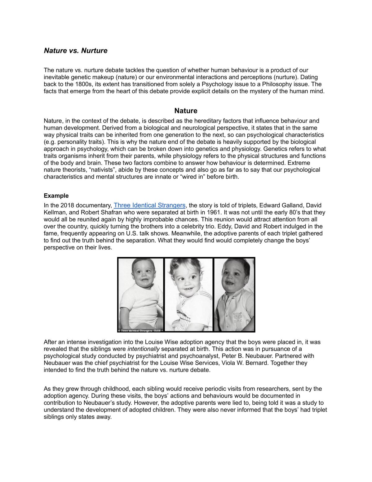 Psychology 1.2 Debates (E8) - Page 1