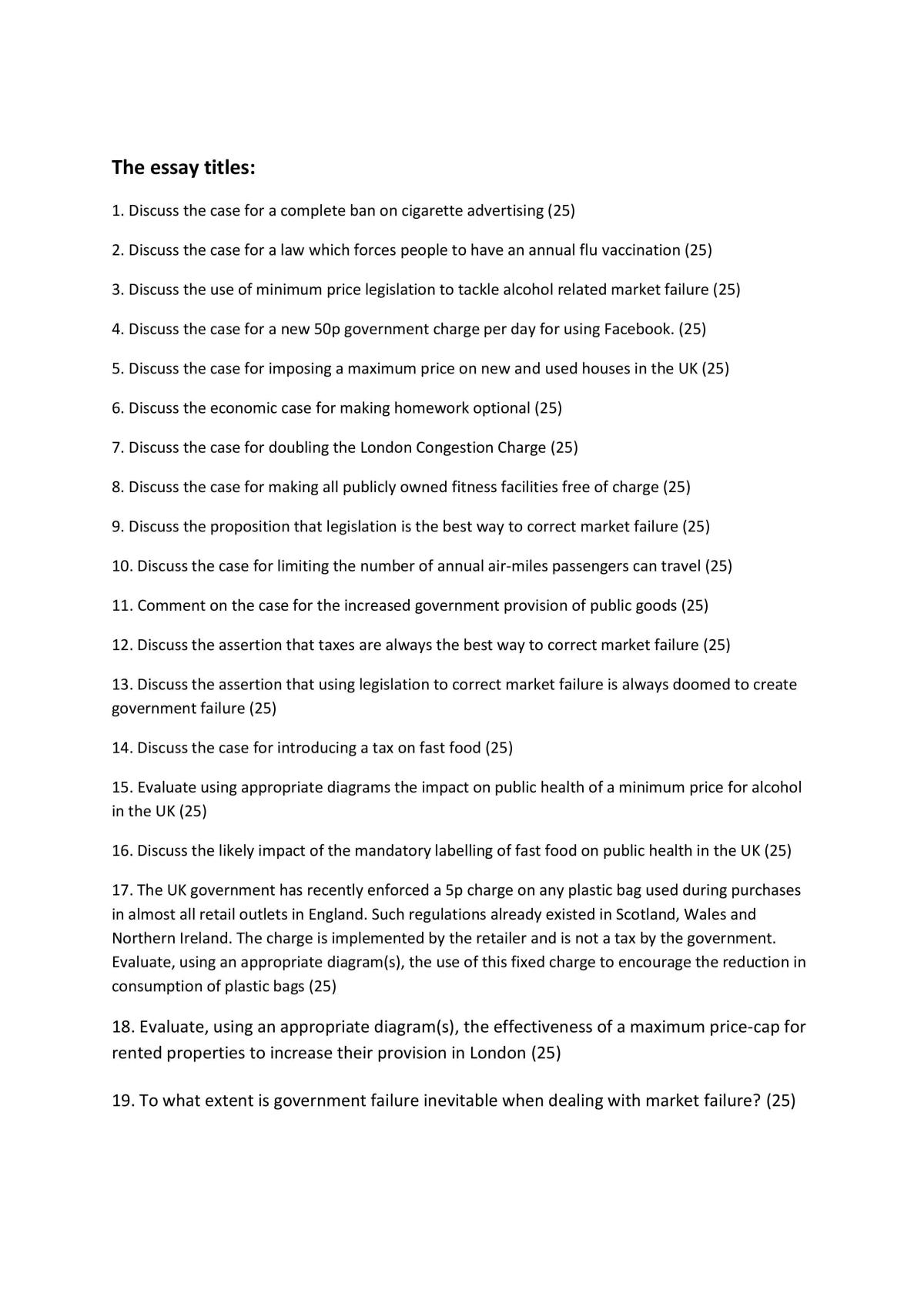 Microeconomics - Page 1
