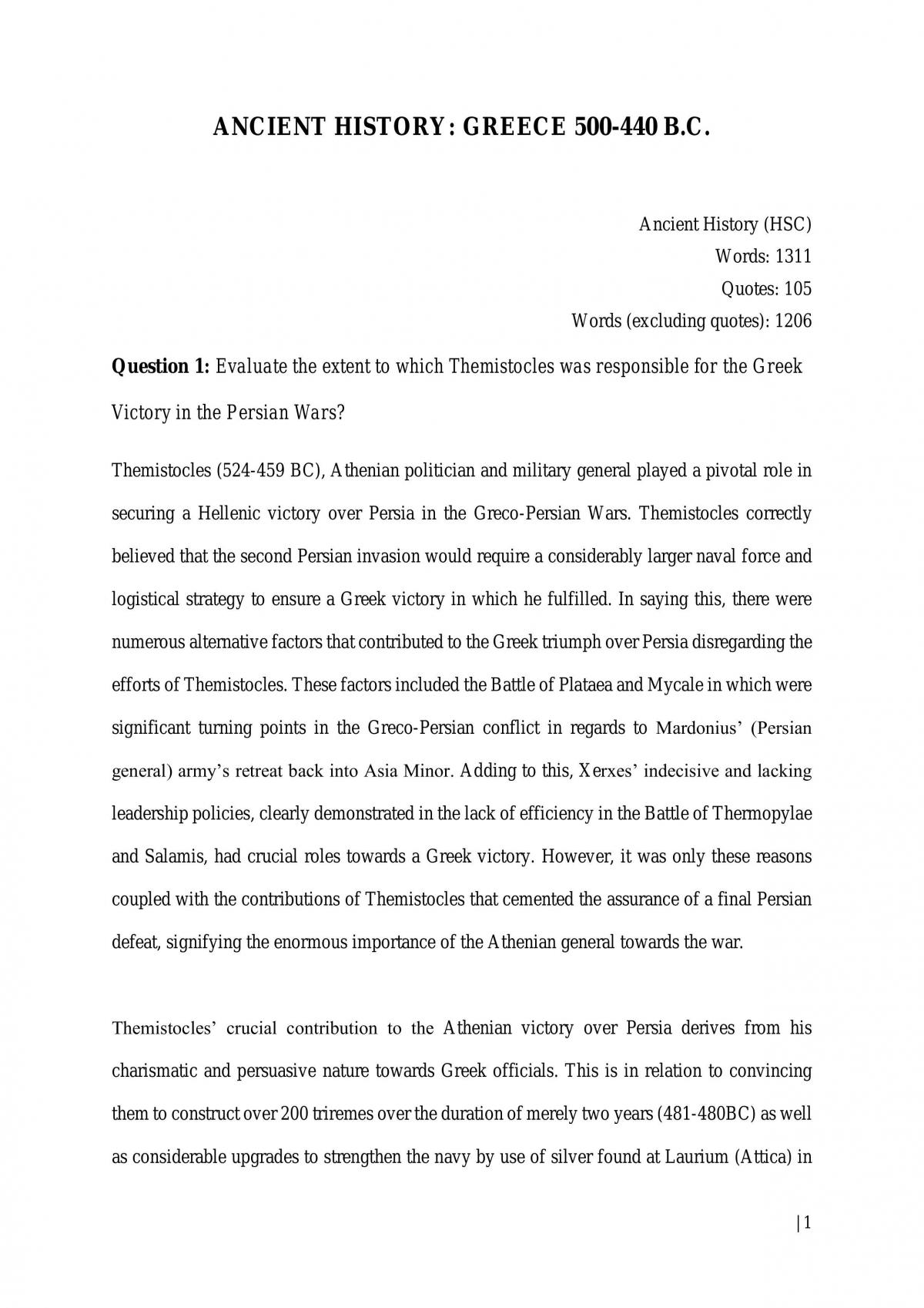 Themistocles Assignment - Page 1