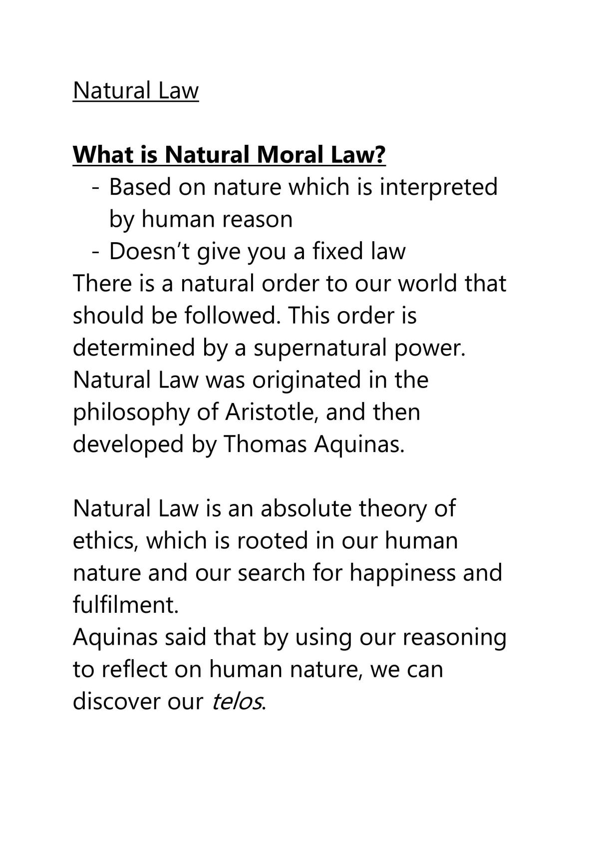 Natural Law - Page 1