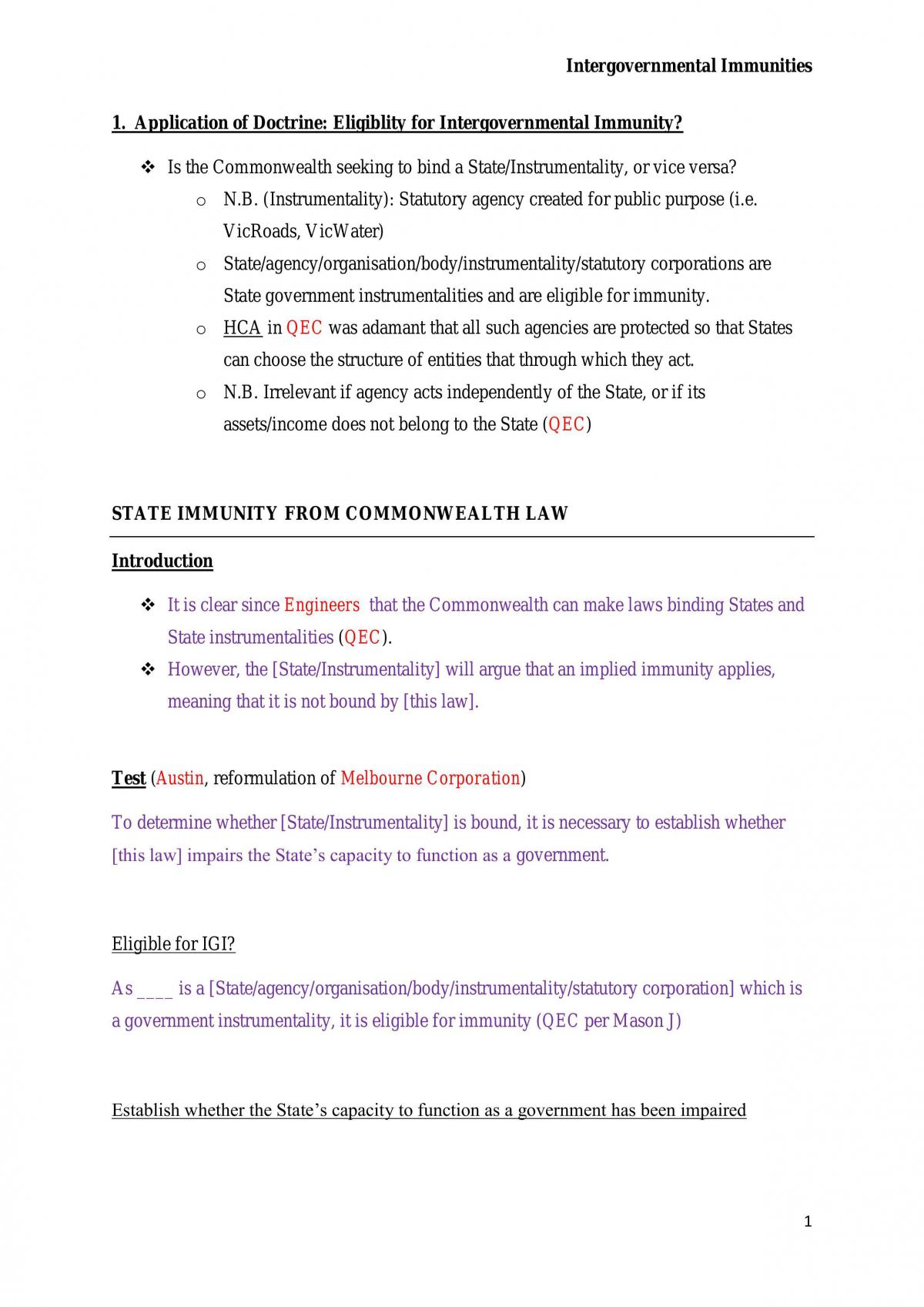 IGI notes - Page 1