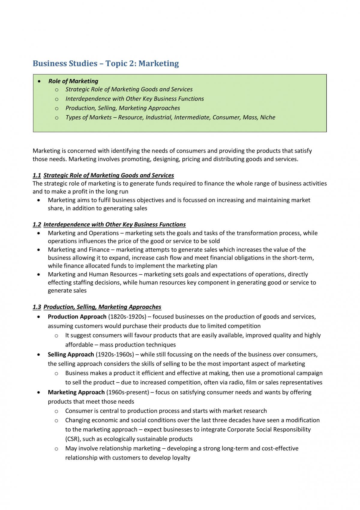 Topic 2 - Marketing - Page 1