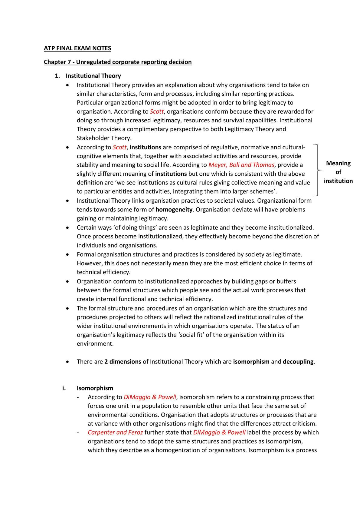 Accounting Theory & Practice Final Exam Notes - Page 1