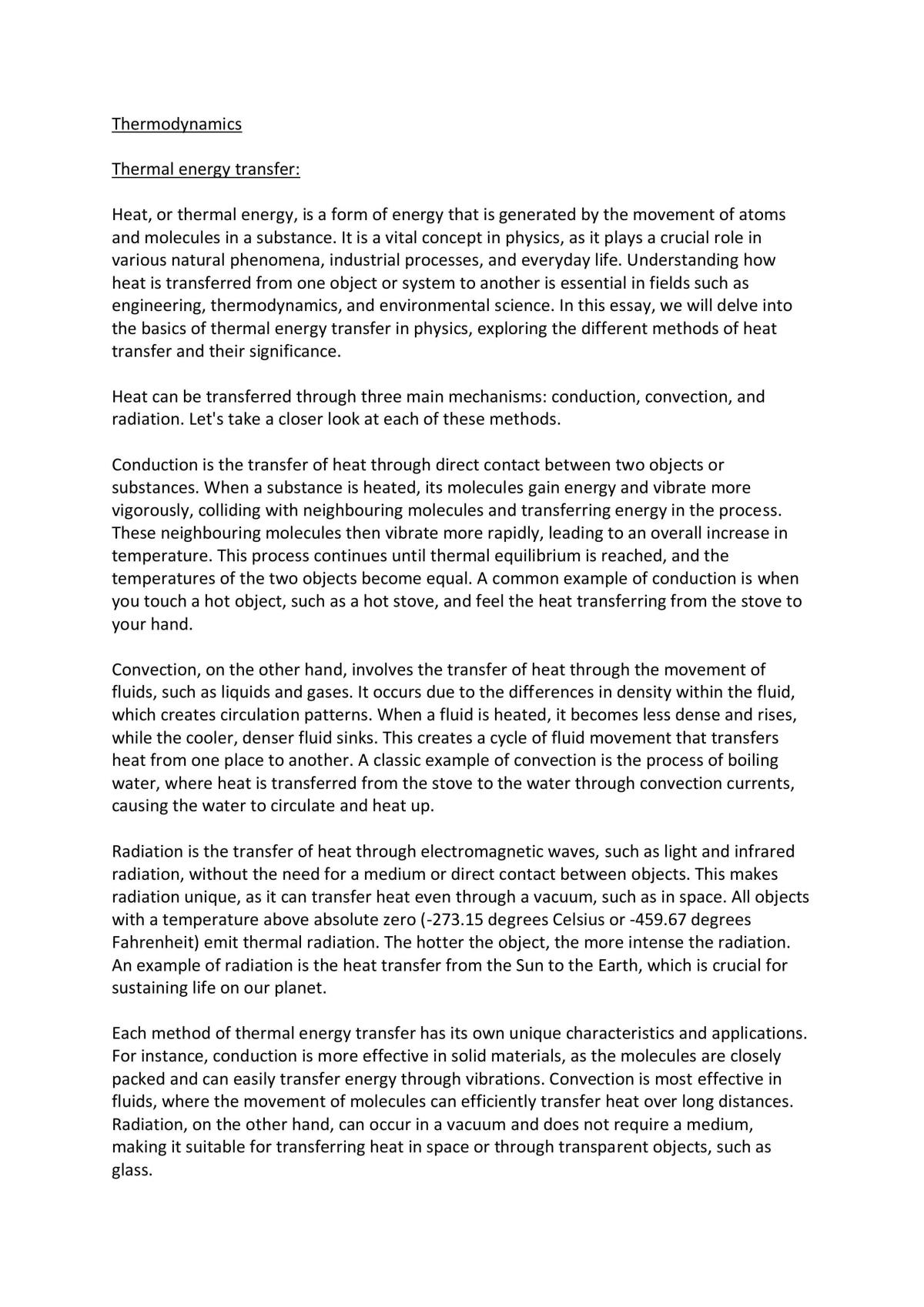 Thermodynamics - Page 1