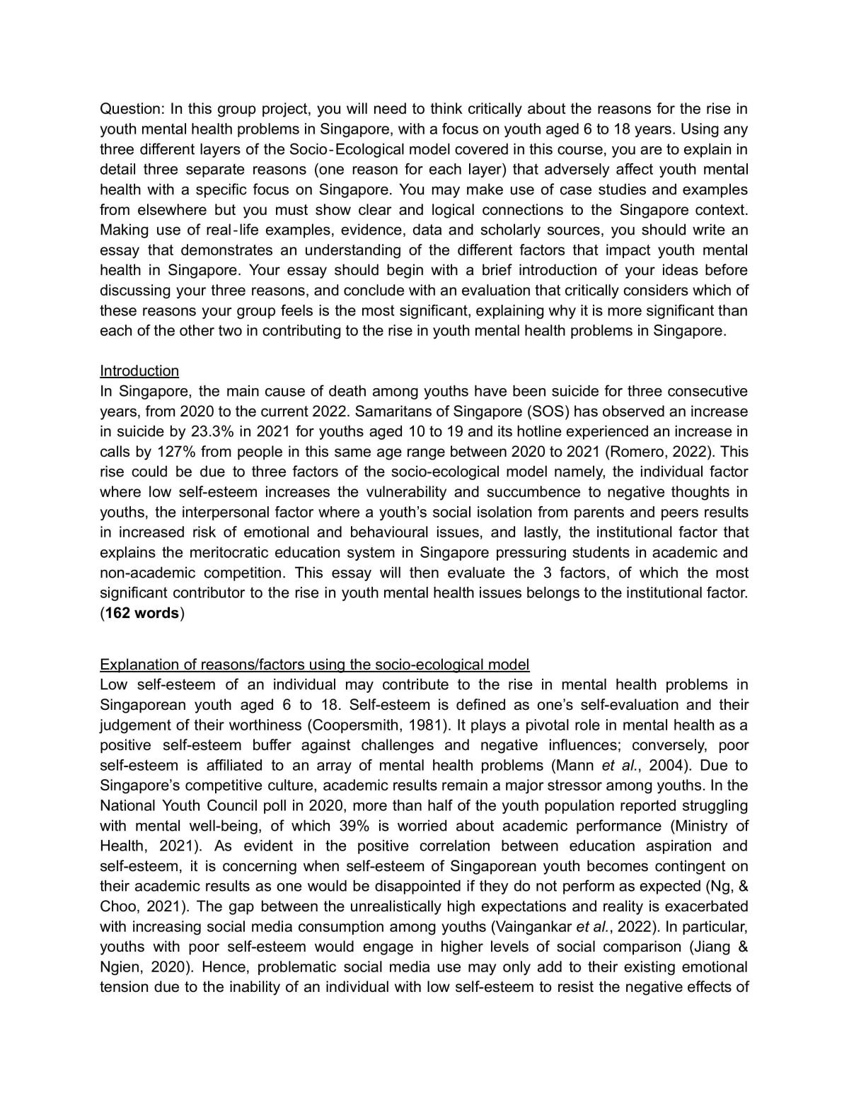 GEH1049 Group Essay - Page 1