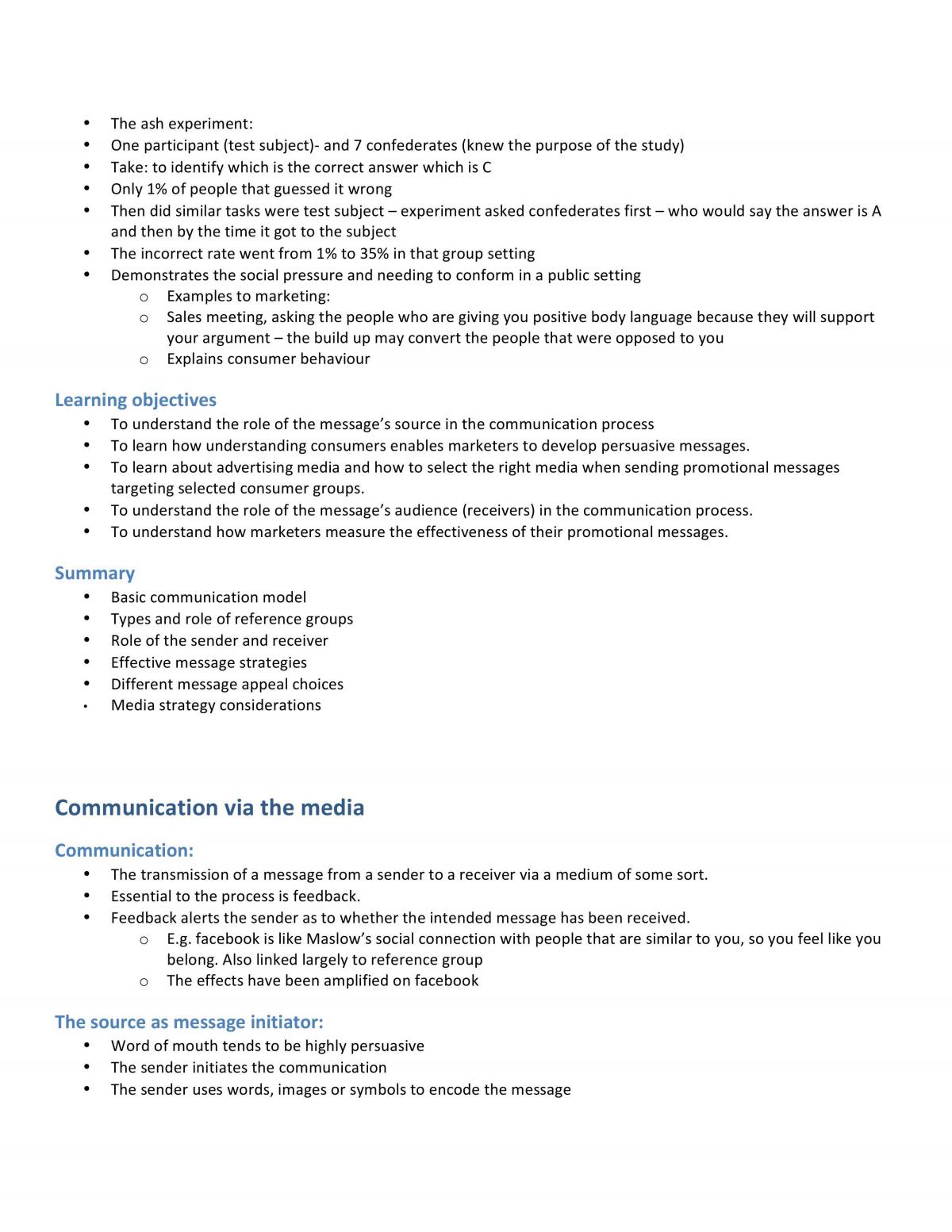 Communication and the Family - Page 1