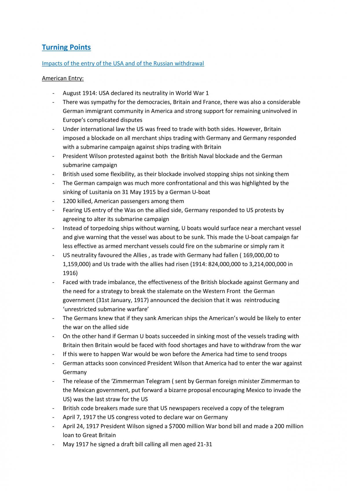 Turning Points - Page 1