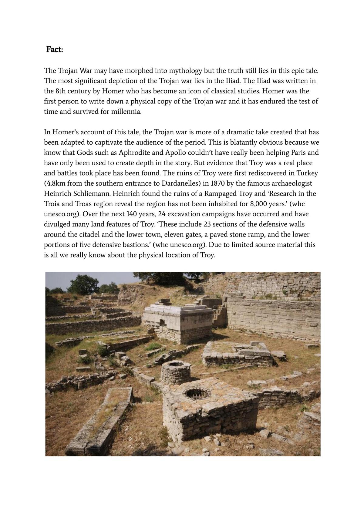 NCEA Level 2 Classics internal - Page 1