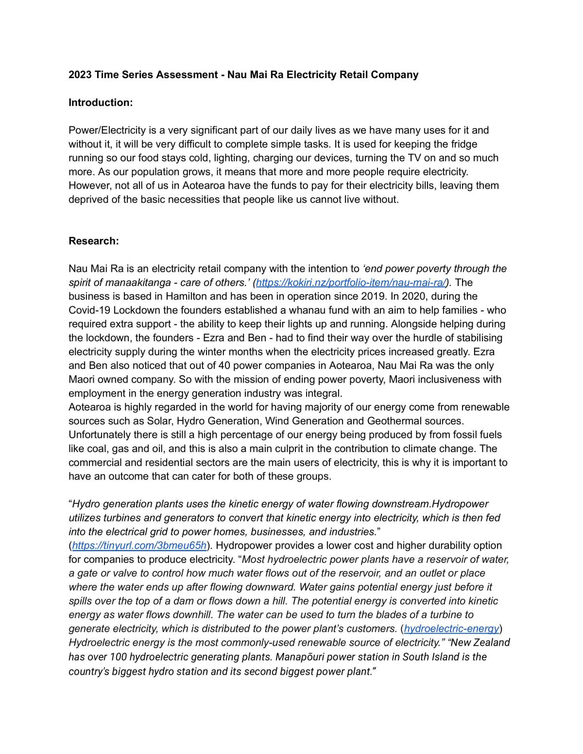 Statistics AS91580 - Page 1