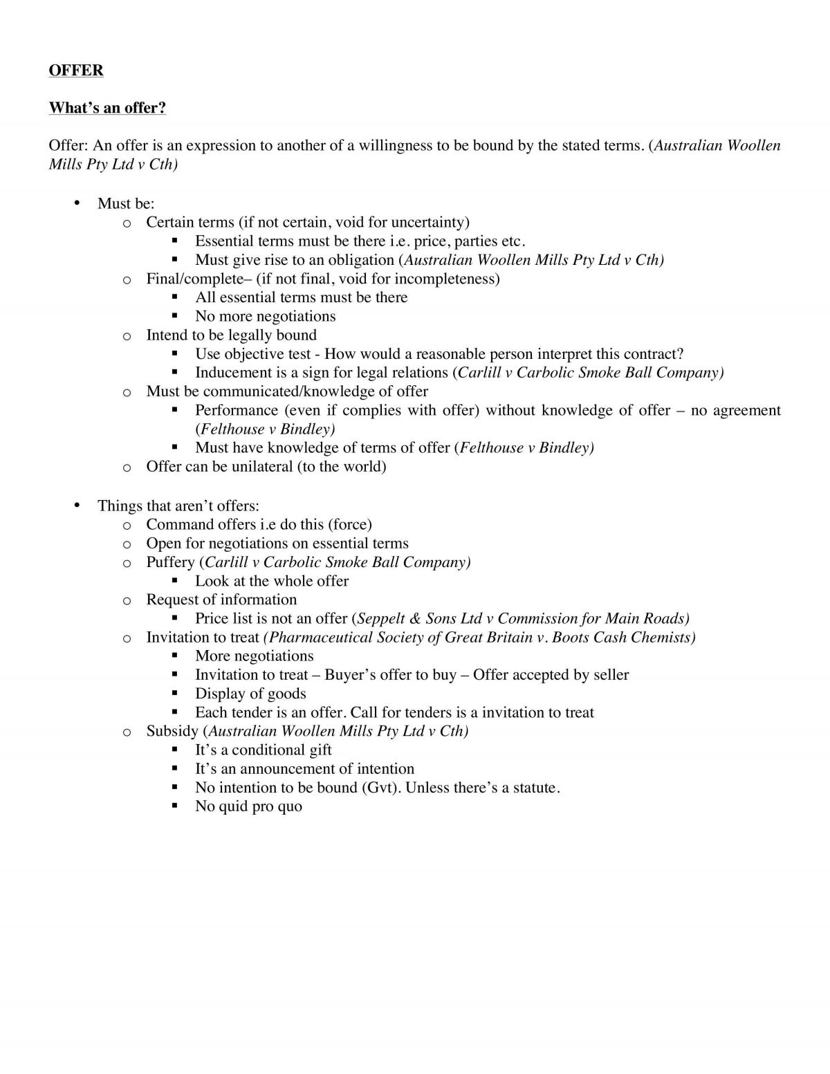 Complete Contract Notes + Scaffolds - Page 1