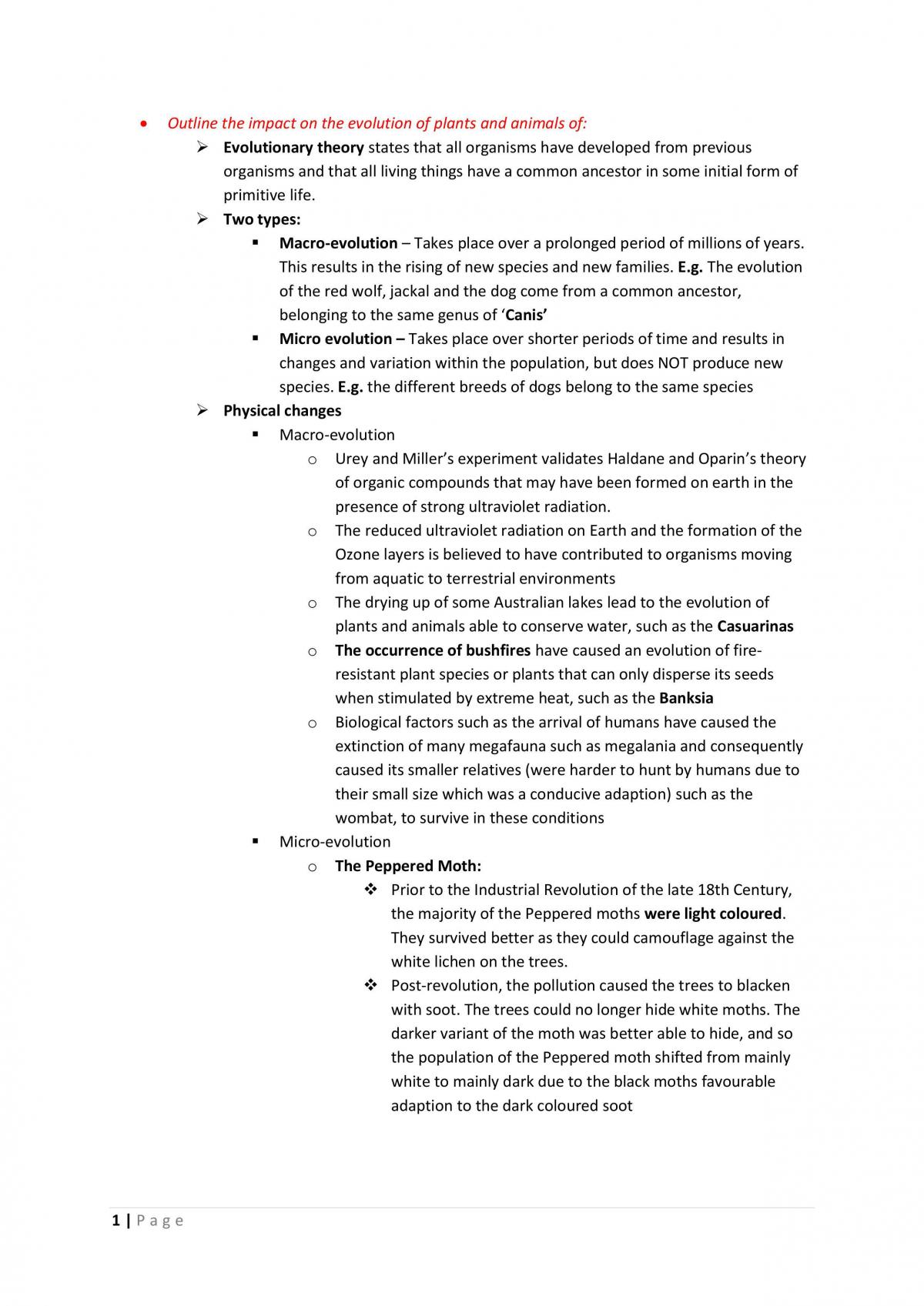 Notes for Blueprint of Life - Page 1
