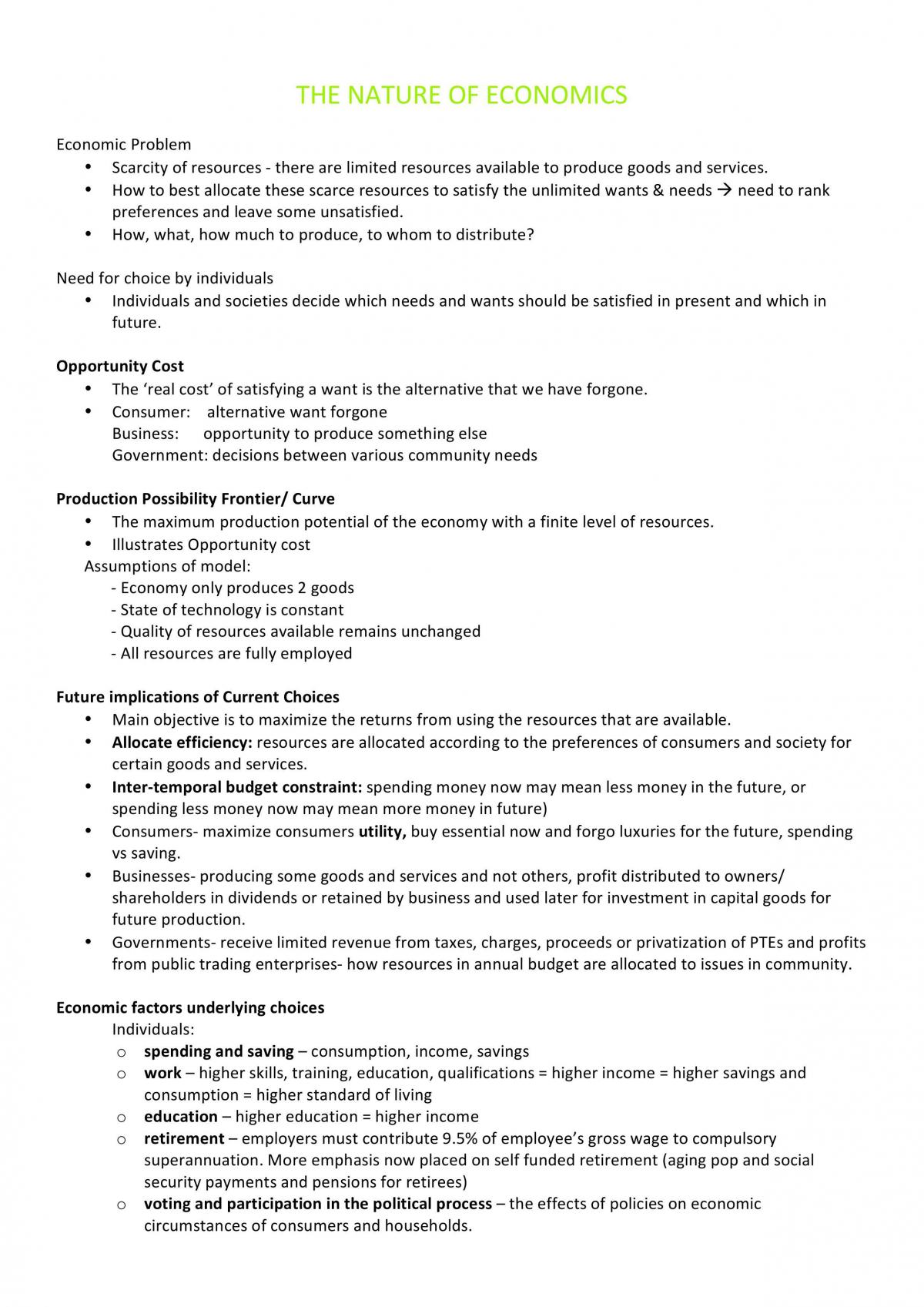 Preliminary Course Syllabus Notes - Page 1