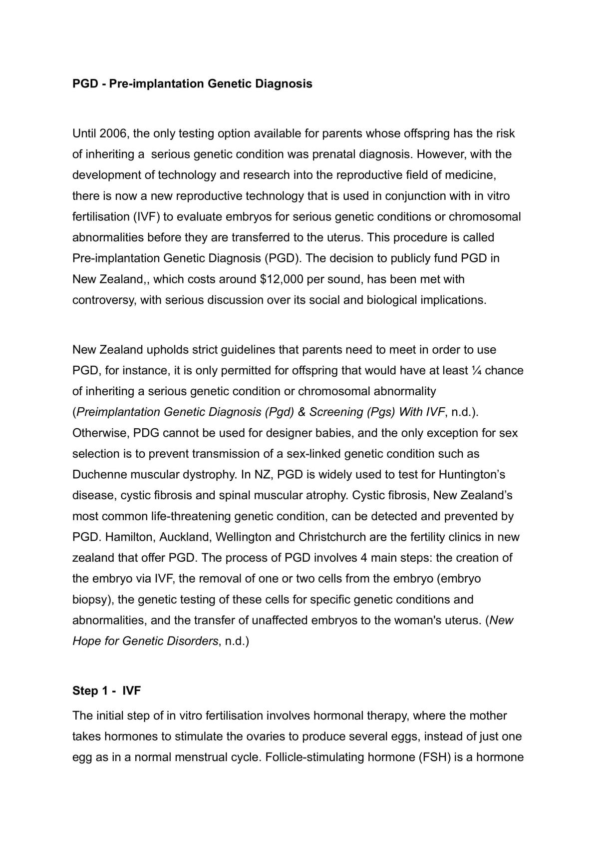 Biology - Socio-Scientific Internal - Page 1